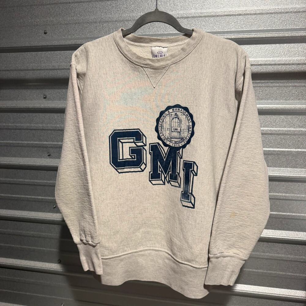 Vintage 80s 90s General Motors Institute Crewneck sweatshirt large